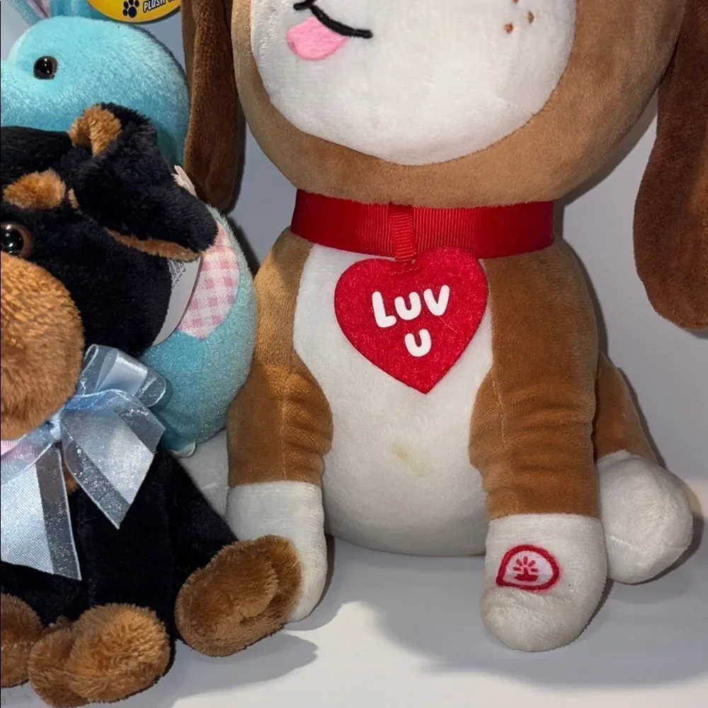 Plush Animal Toy Set - Multicolor
